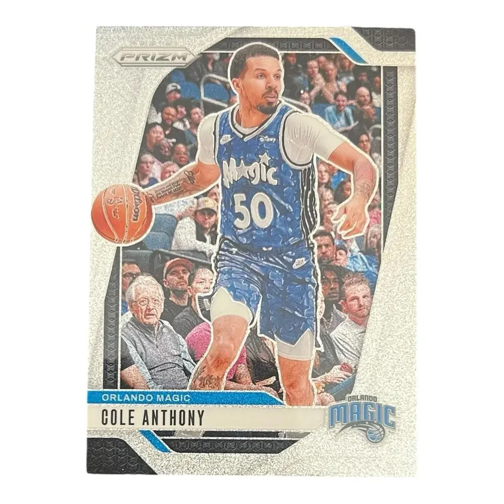 Cole Anthony  💎 2025 Panini Prizm  NBA Silver Glitter Prizm SSP - Magic